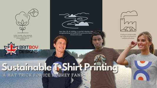 Sustainable T-Shirt Printing: A Hat Trick for Ice Hockey Fans