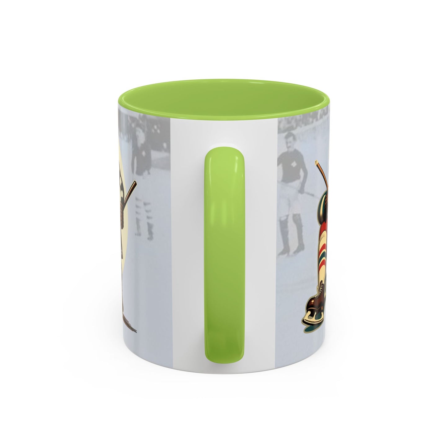Vintage Hockey Coffee Mug - Canada and Scotland United - BritBoyDesigns