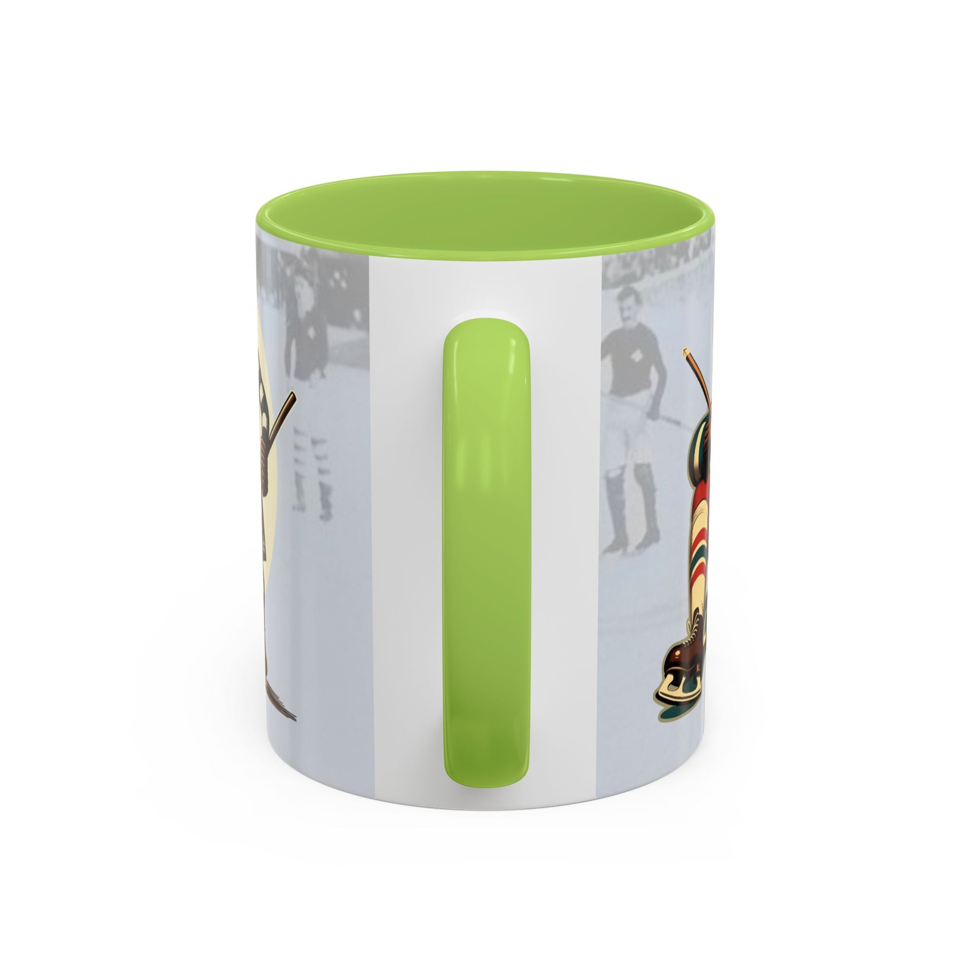 Vintage Hockey Coffee Mug - Canada and Scotland United - BritBoyDesigns