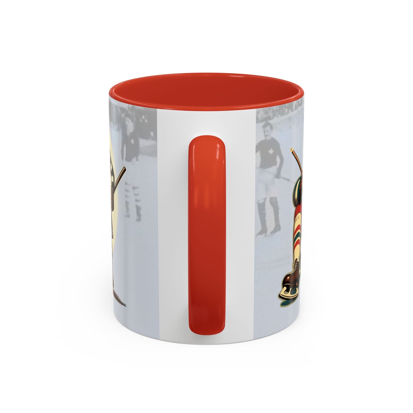 Vintage Hockey Coffee Mug - Canada and Scotland United - BritBoyDesigns