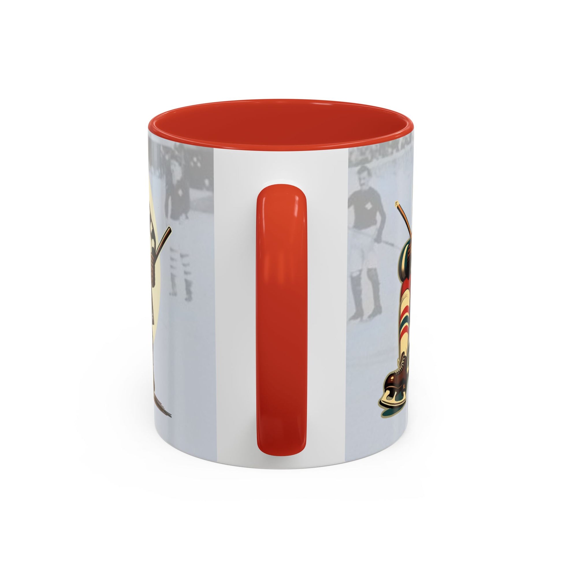 Vintage Hockey Coffee Mug - Canada and Scotland United - BritBoyDesigns