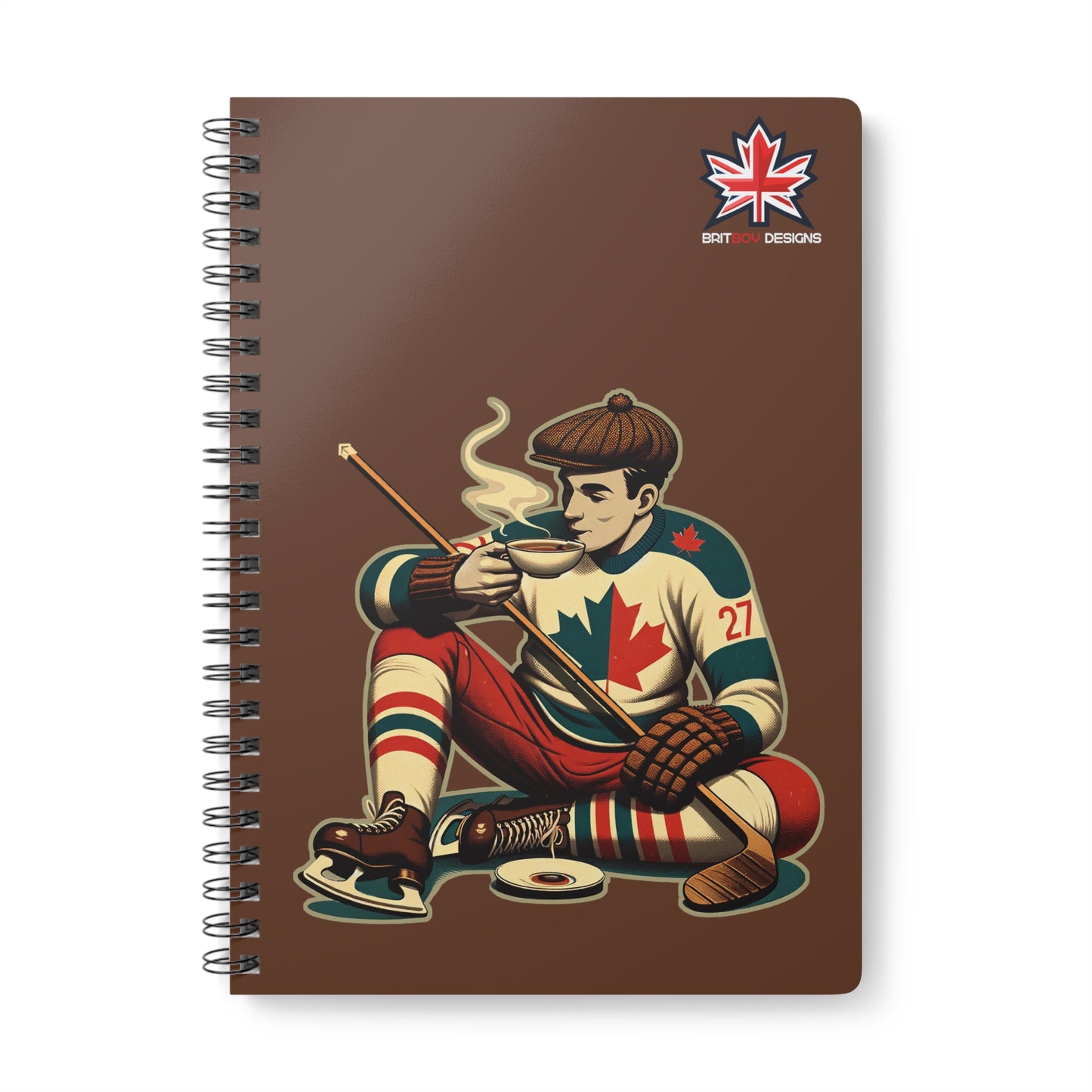 A5 Notebook 27 & Tea - BritBoyDesigns