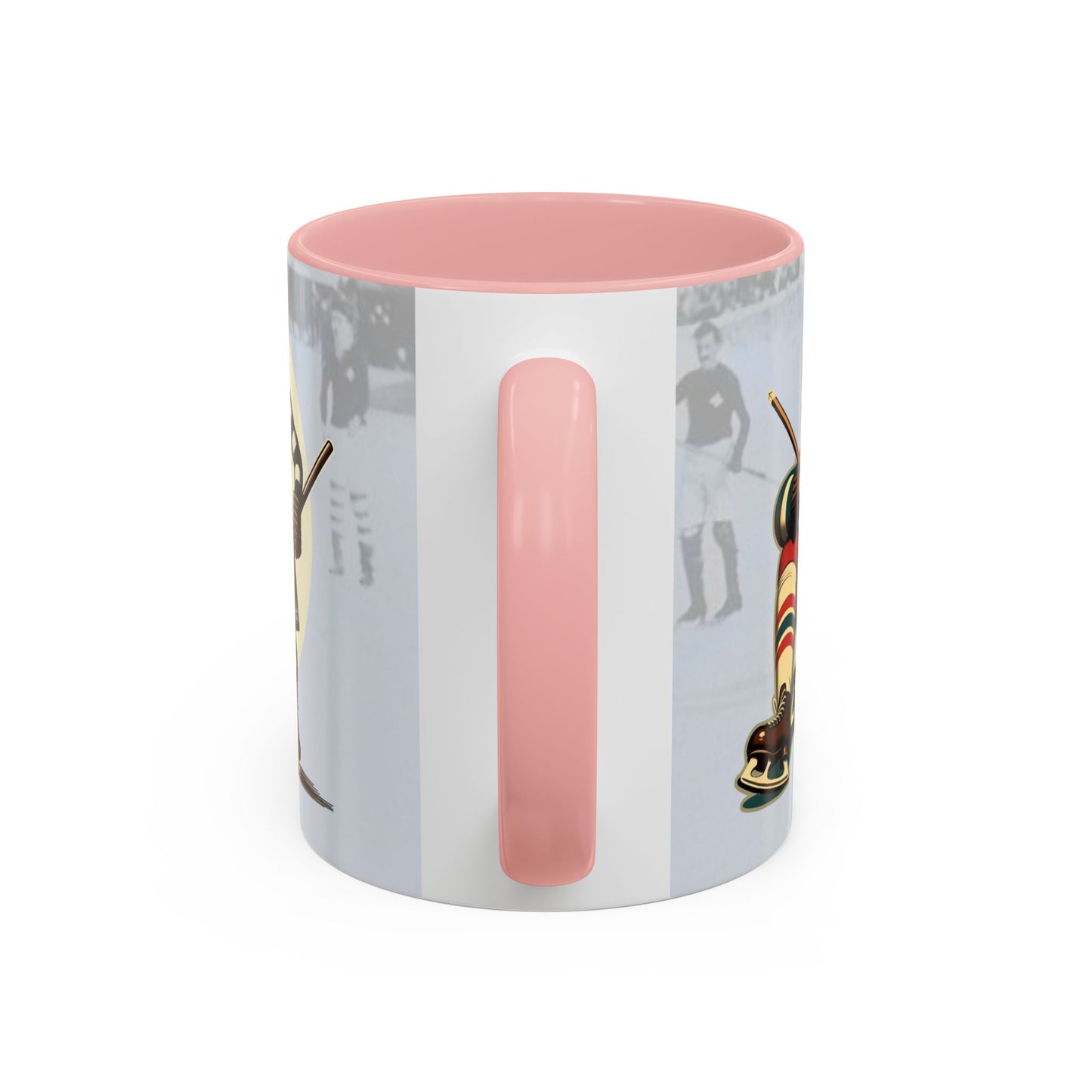 Vintage Hockey Coffee Mug - Canada and Scotland United - BritBoyDesigns