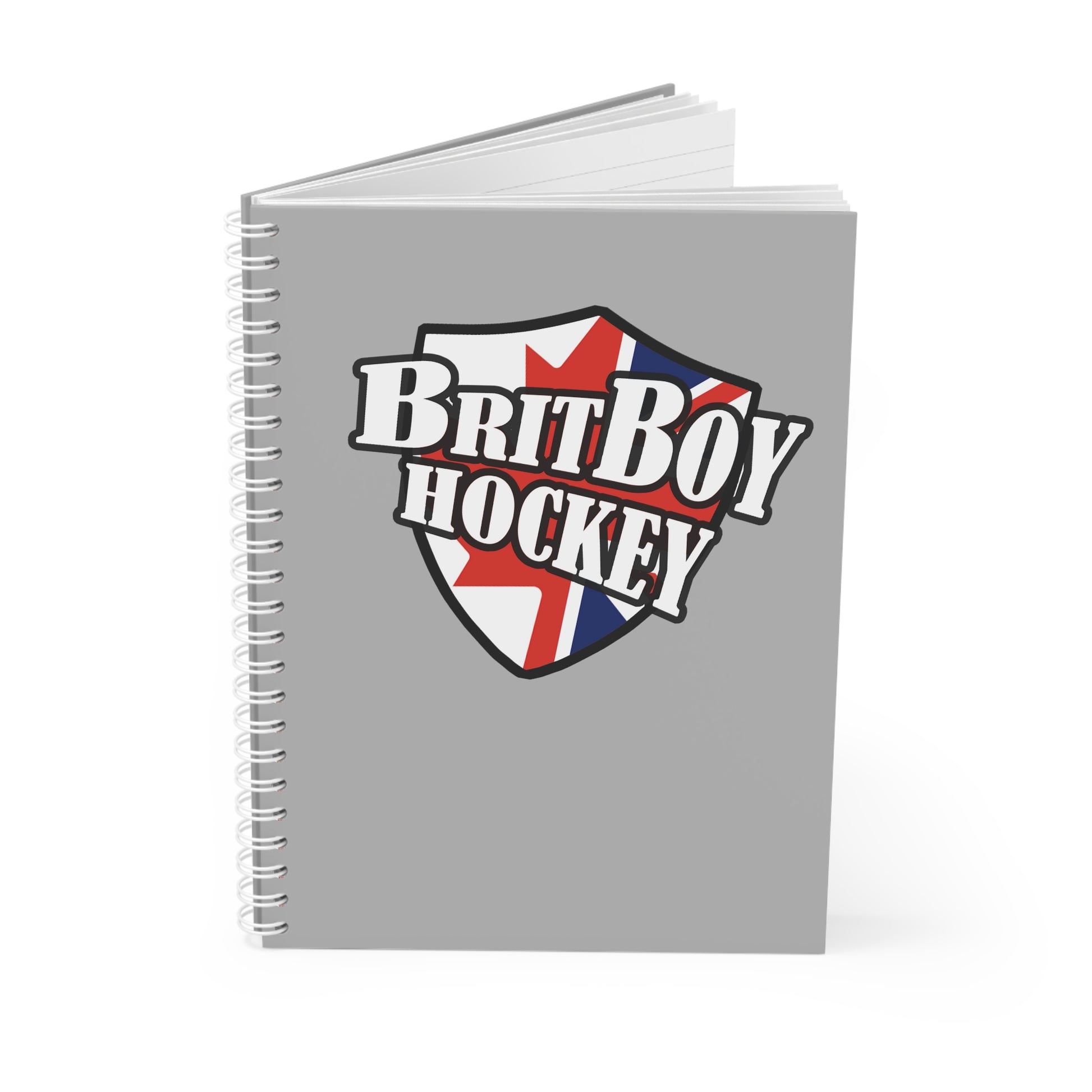 BritBoy Hockey - Spiral Notebook - BritBoyDesigns