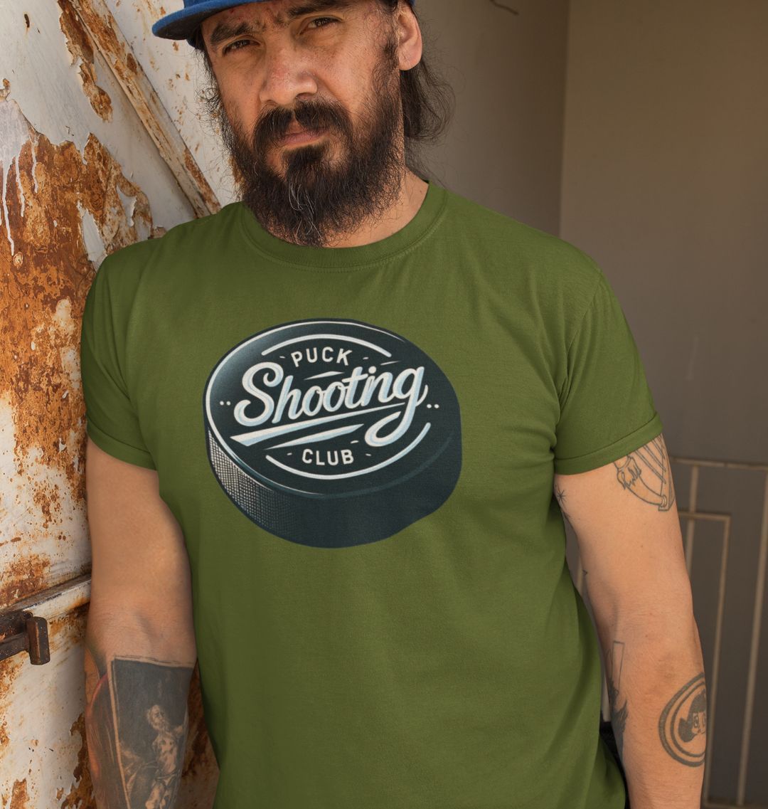 Puck Shooting Club - T-Shirt - BritBoyDesigns