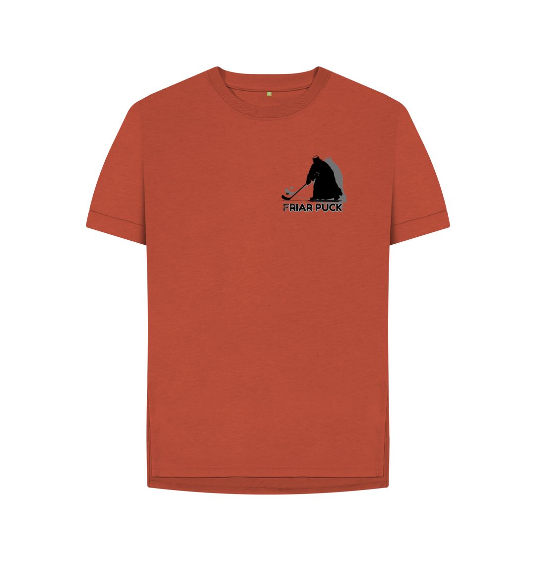 Rust Friar Puck - Womens t-shirt