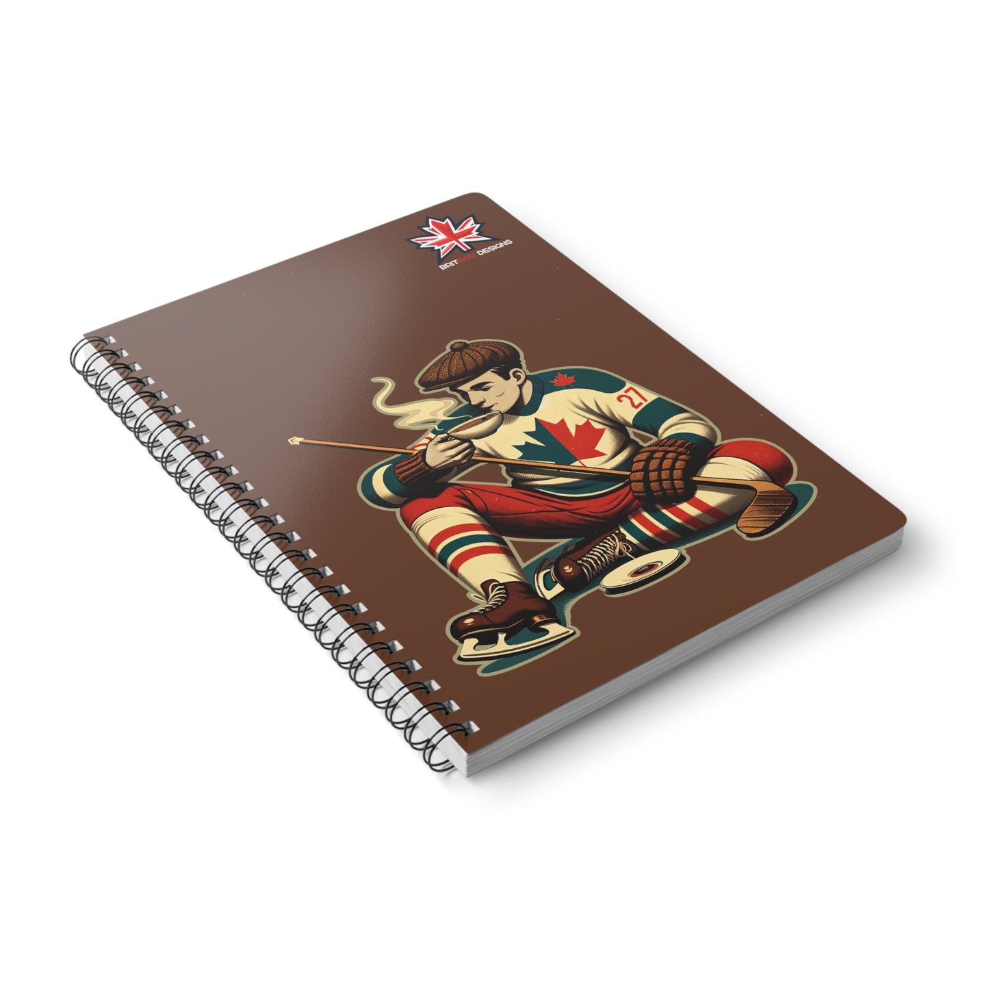 A5 Notebook 27 & Tea - BritBoyDesigns