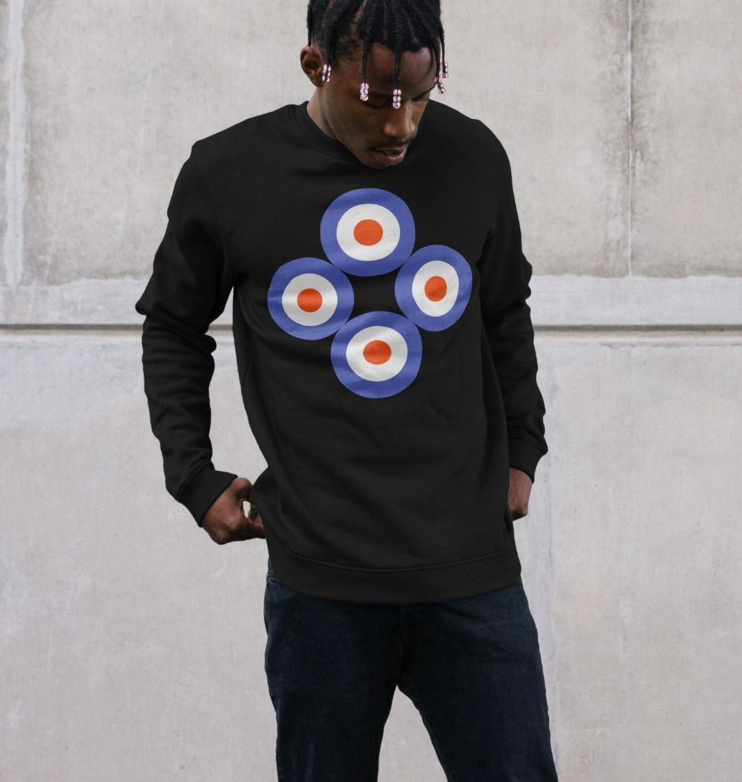 The Four Targets - Sweatshirt - BritBoyDesigns