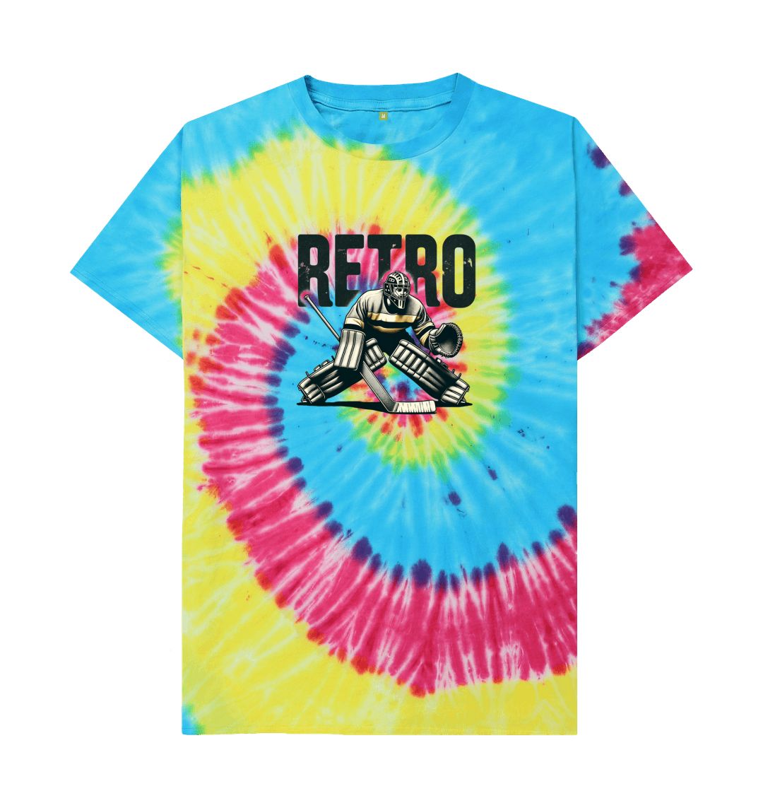 Tie Dye Retro - The Ice Hockey Keeper