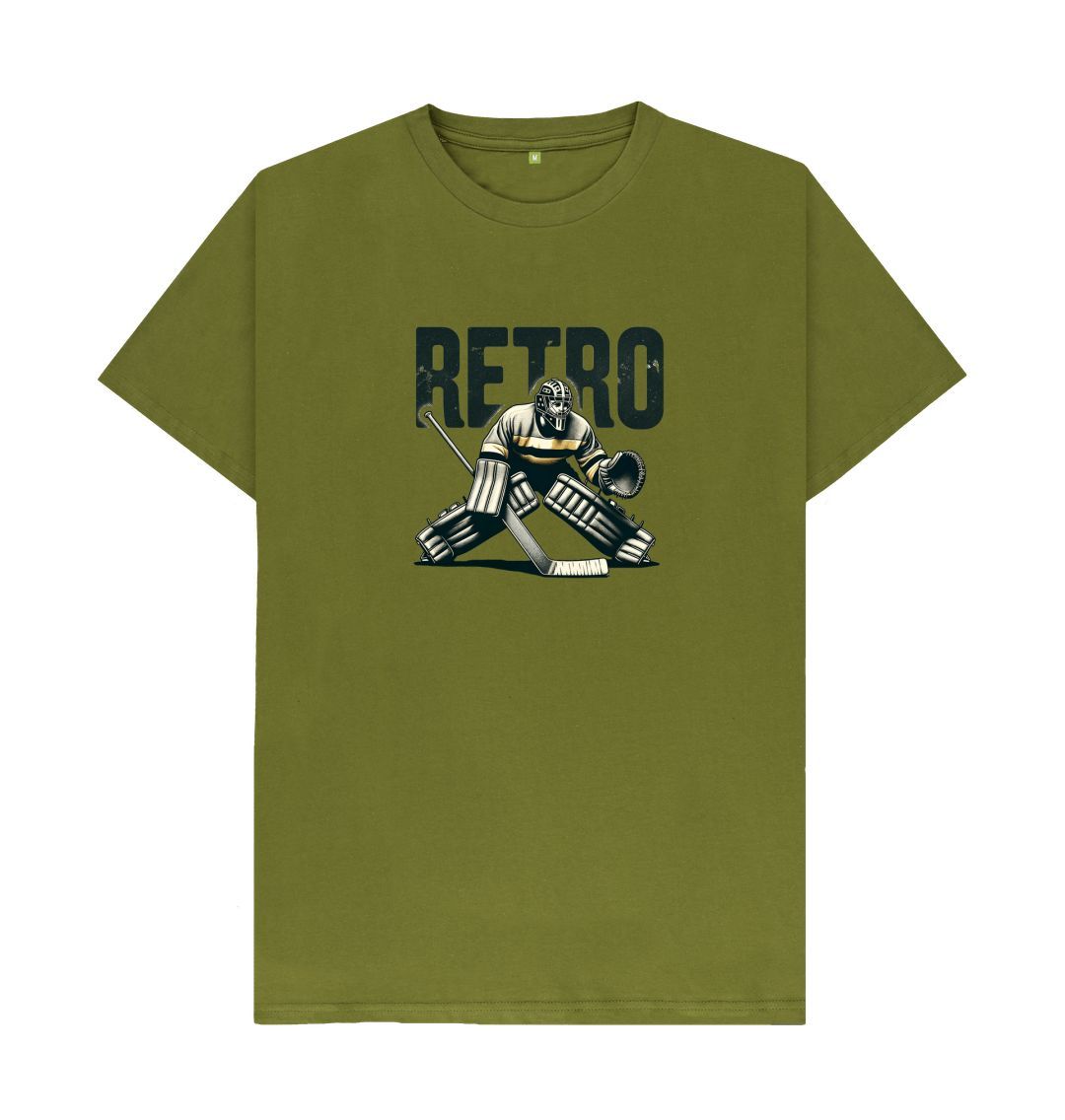 Moss Green Retro - The Ice Hockey Keeper