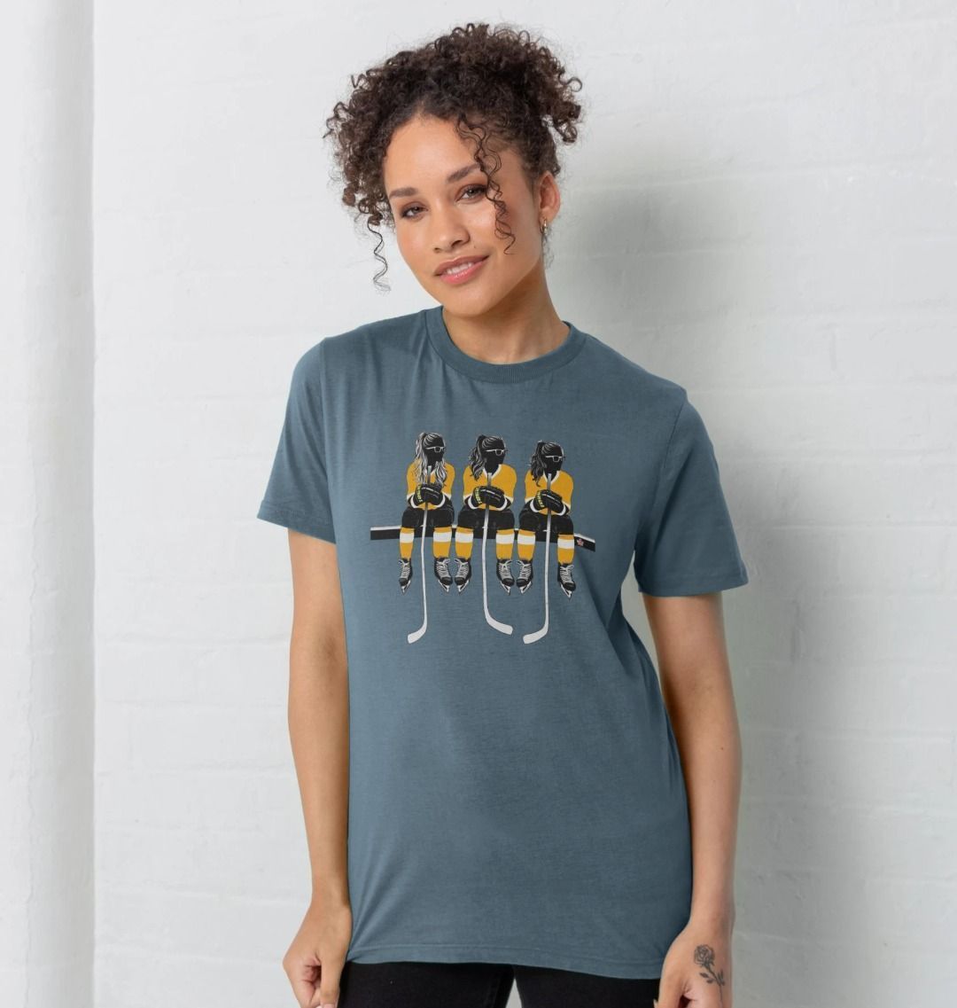 Benched Women Power- Yellow Shirt - BritBoyDesigns