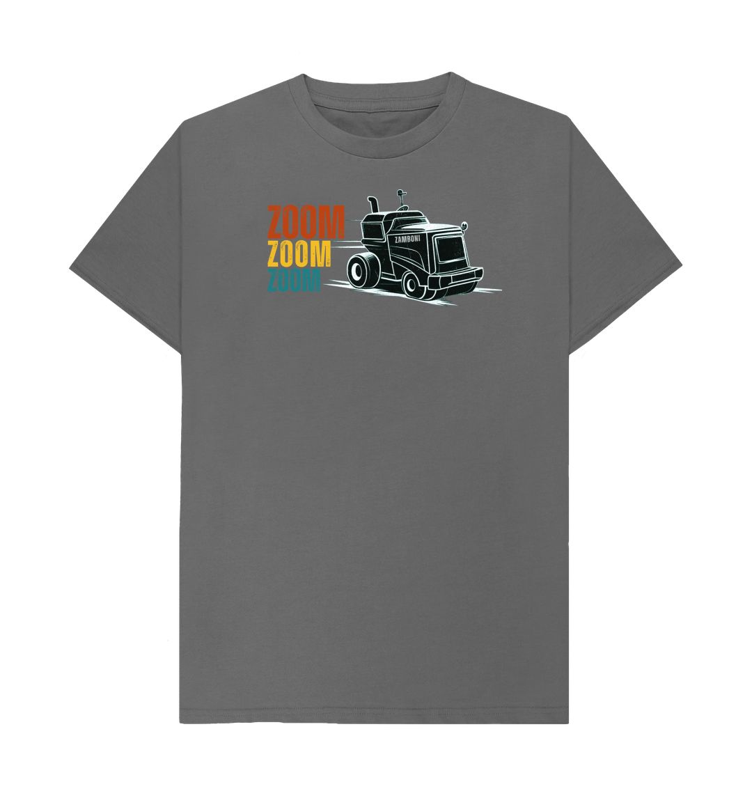 Slate Grey Zoom Zoom Zoom Zamboni - Unisex T-shirt