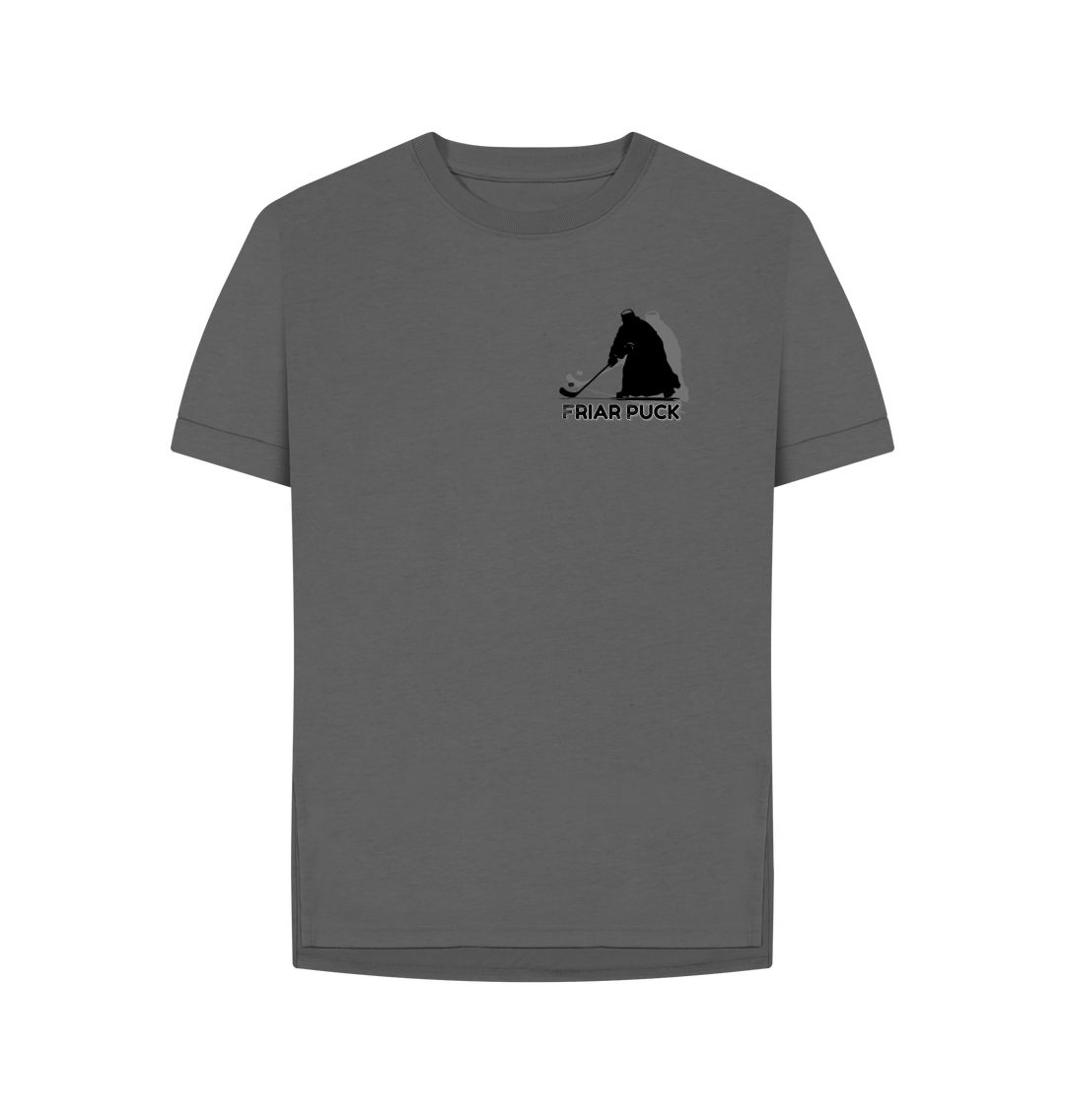 Slate Grey Friar Puck - Womens t-shirt