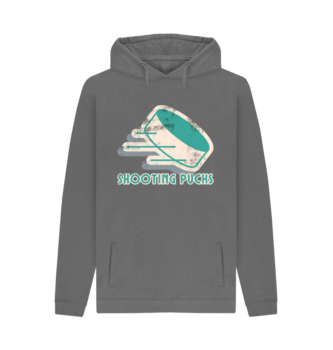 Slate Grey Printed Hoody Front