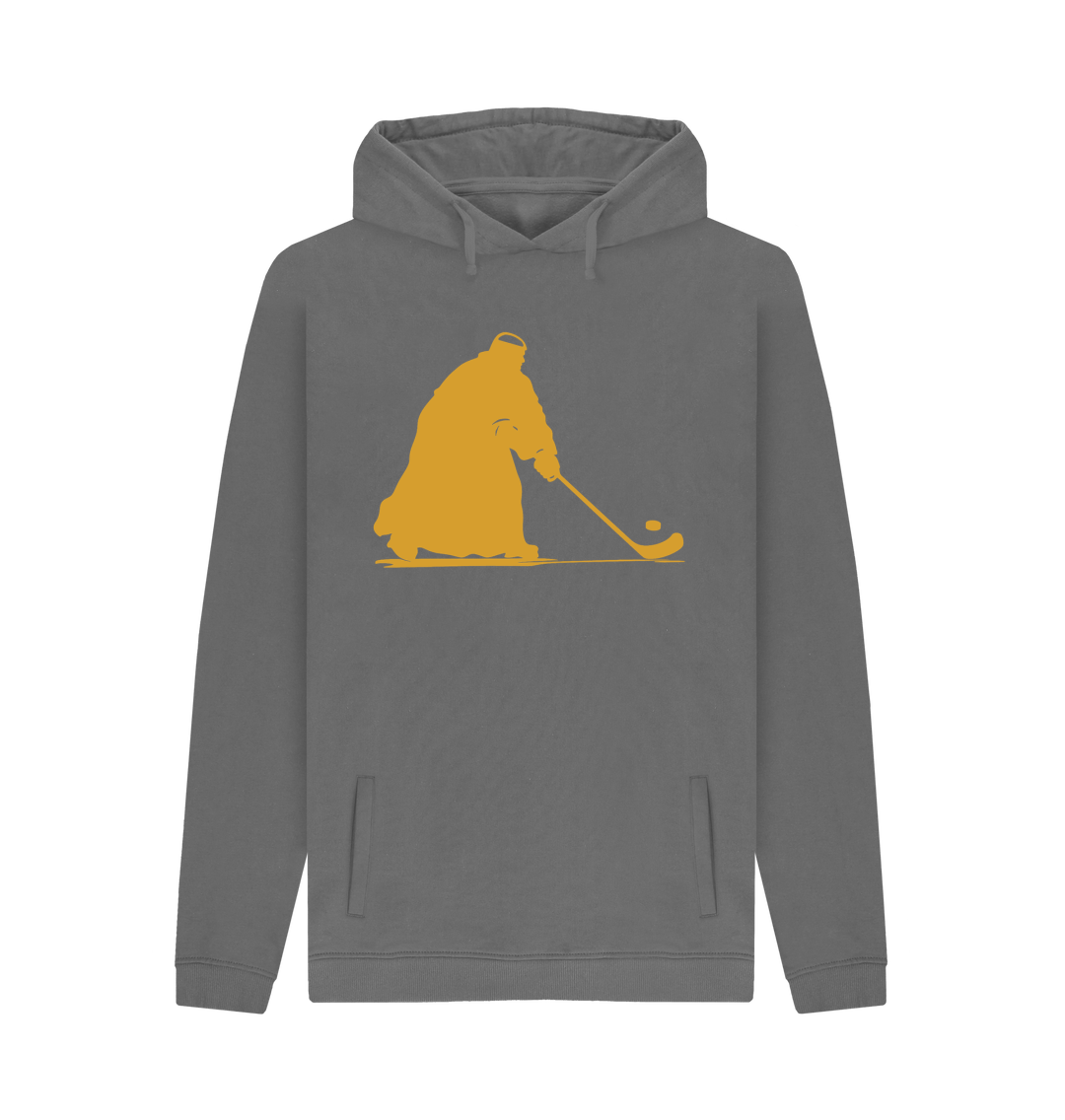 Slate Grey Printed Hoody Front