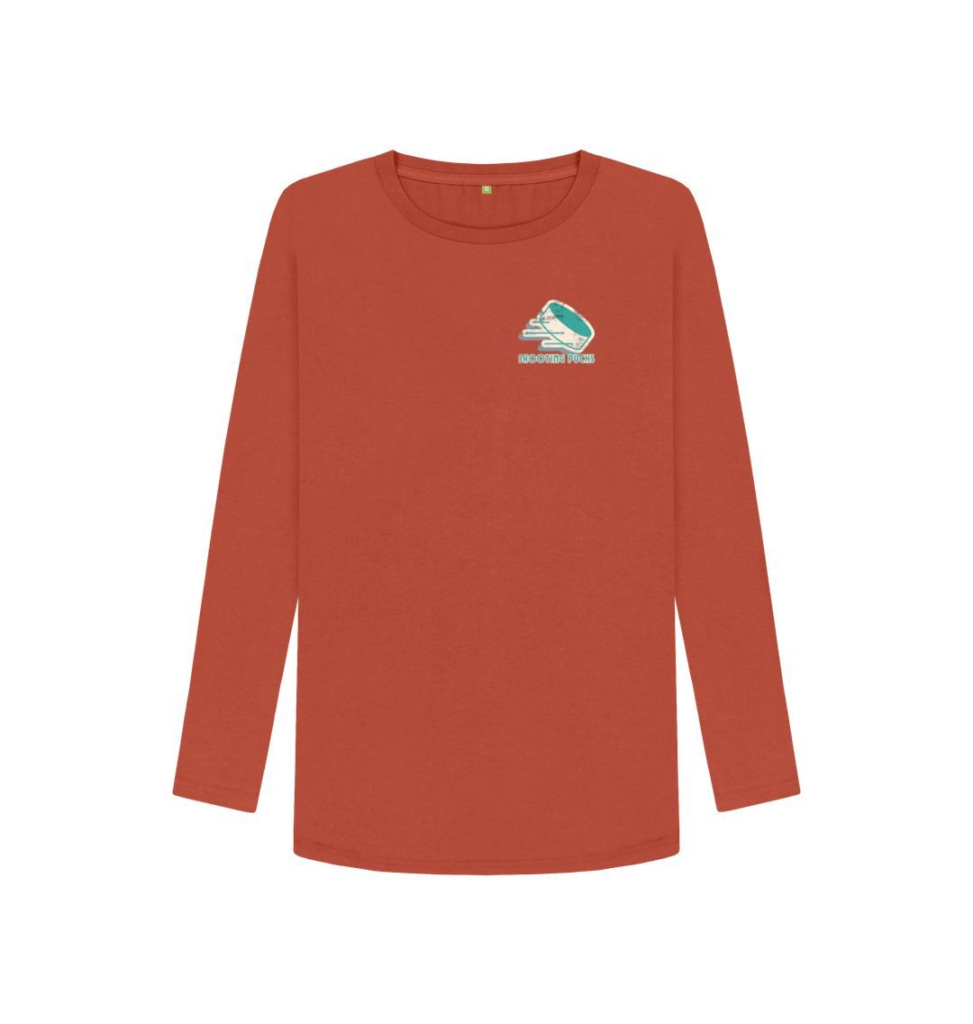 Rust Shooting Pucks Long Sleeve Women's