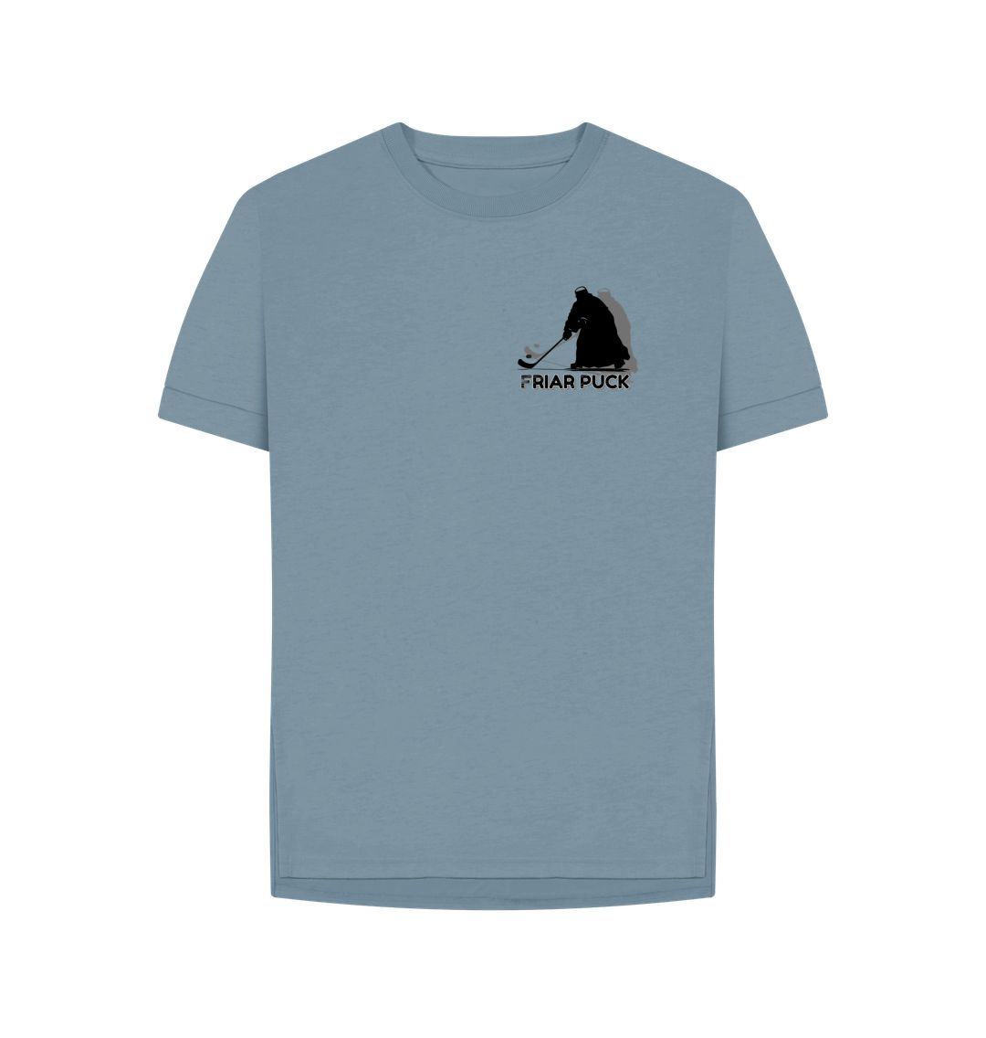 Stone Blue Friar Puck - Womens t-shirt