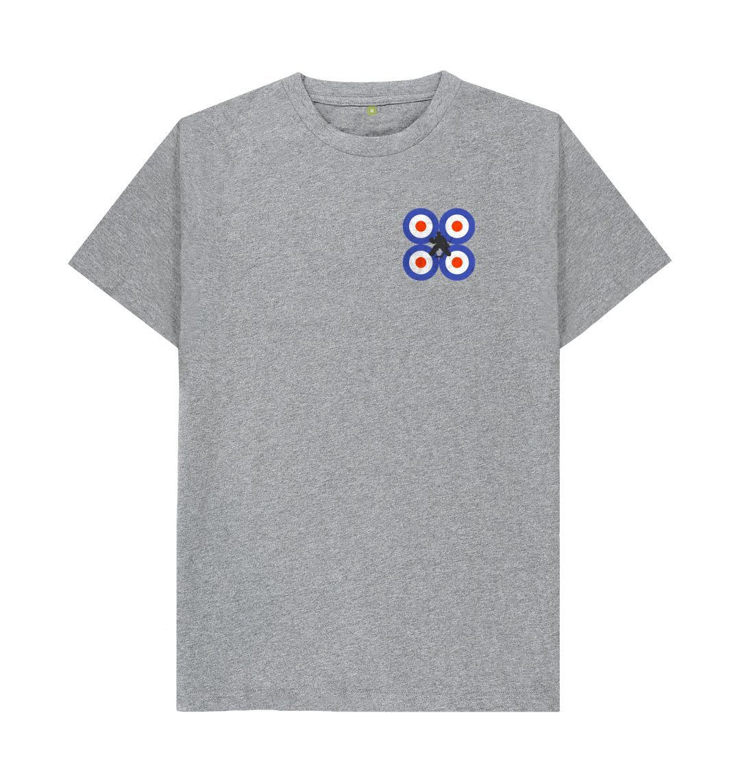 Athletic Grey 4 Target and a Goalie (small logo)