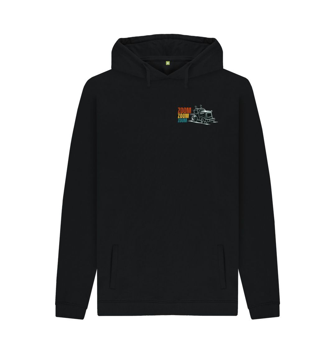 Black Zoom Zoom Hoodie - Men's