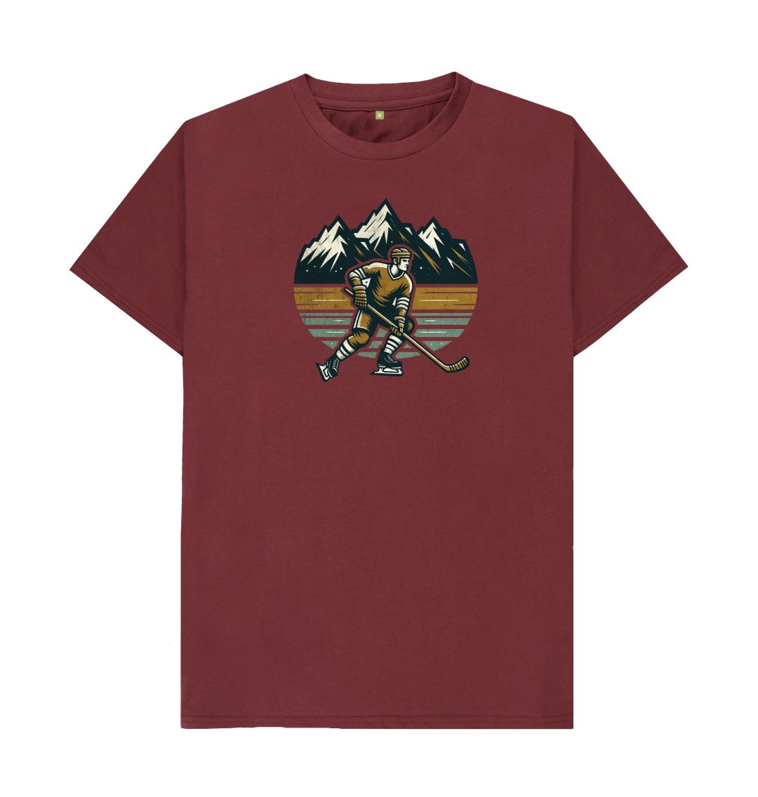 Red Wine Retro Skater on Ice