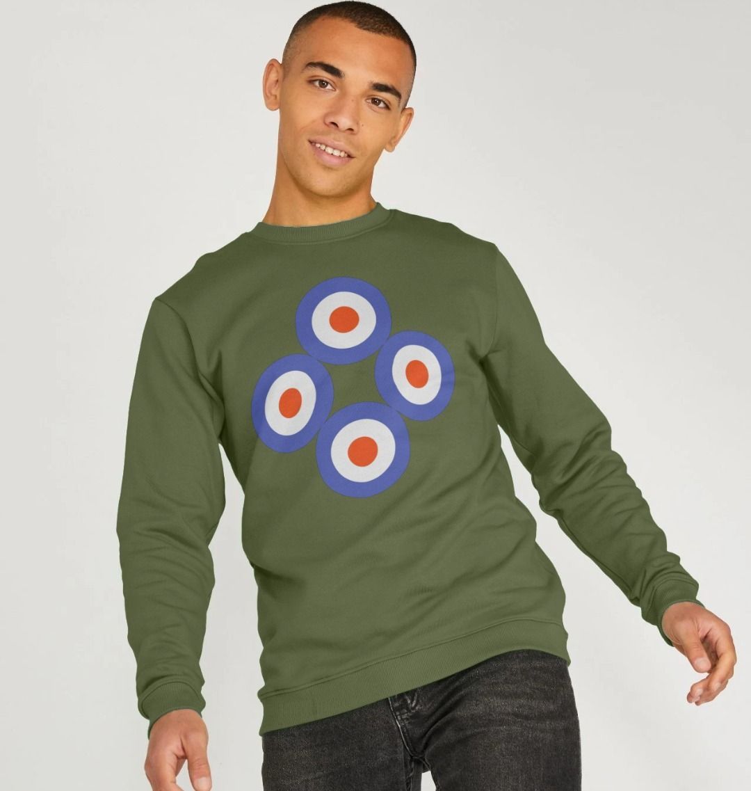 The Four Targets - Sweatshirt - BritBoyDesigns