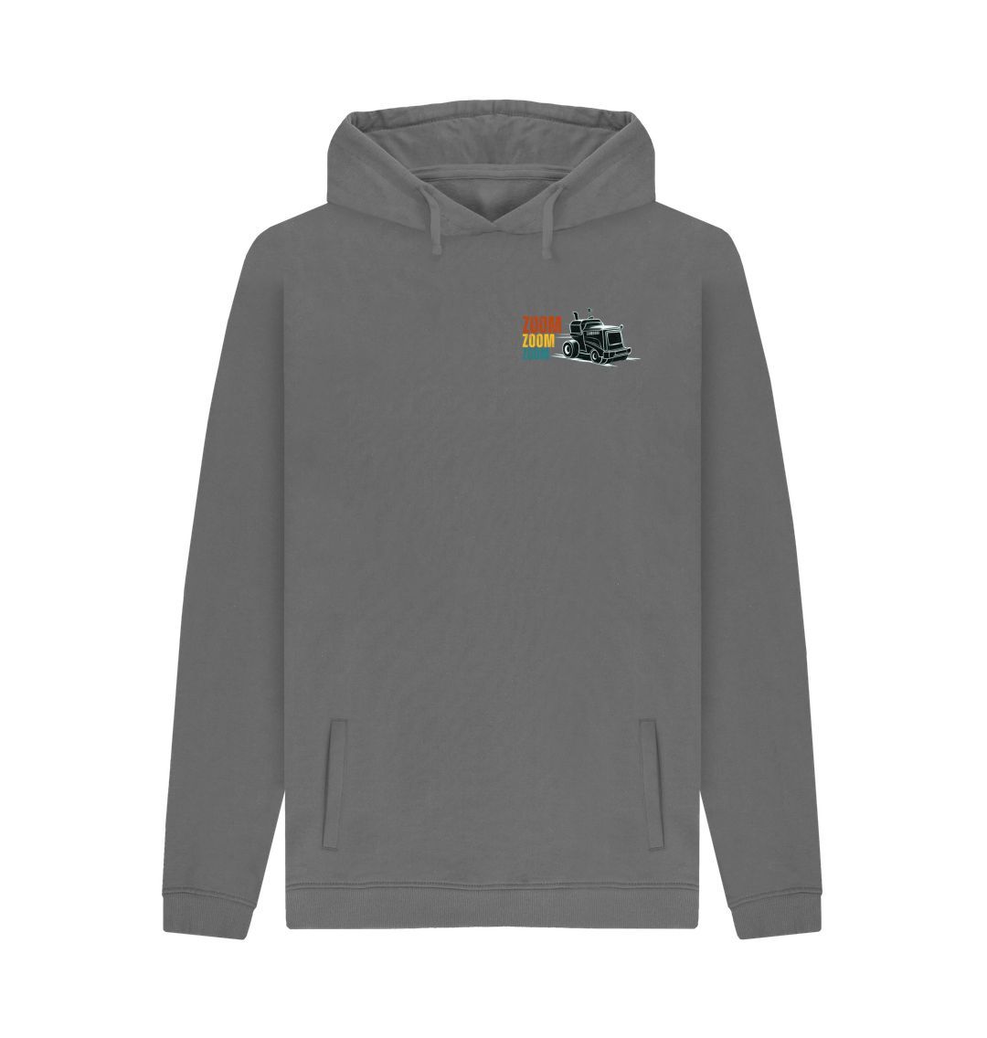 Slate Grey Zoom Zoom Hoodie - Men's