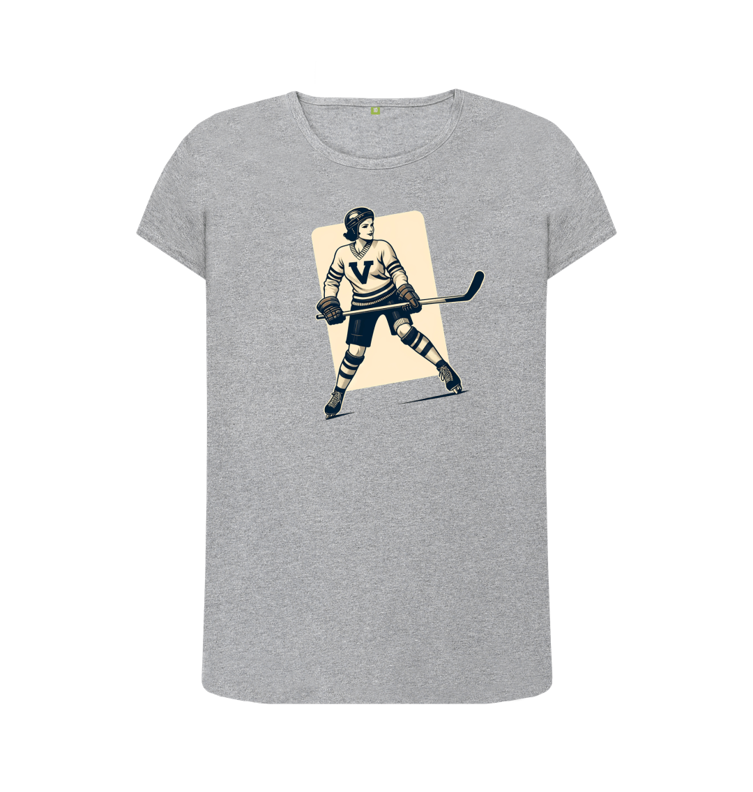 Athletic Grey Printed T-shirt Front
