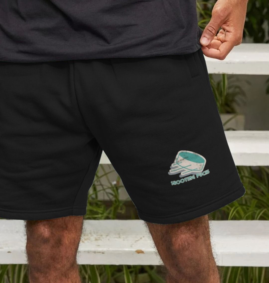 Shooting Pucks Men's Shorts - BritBoyDesigns