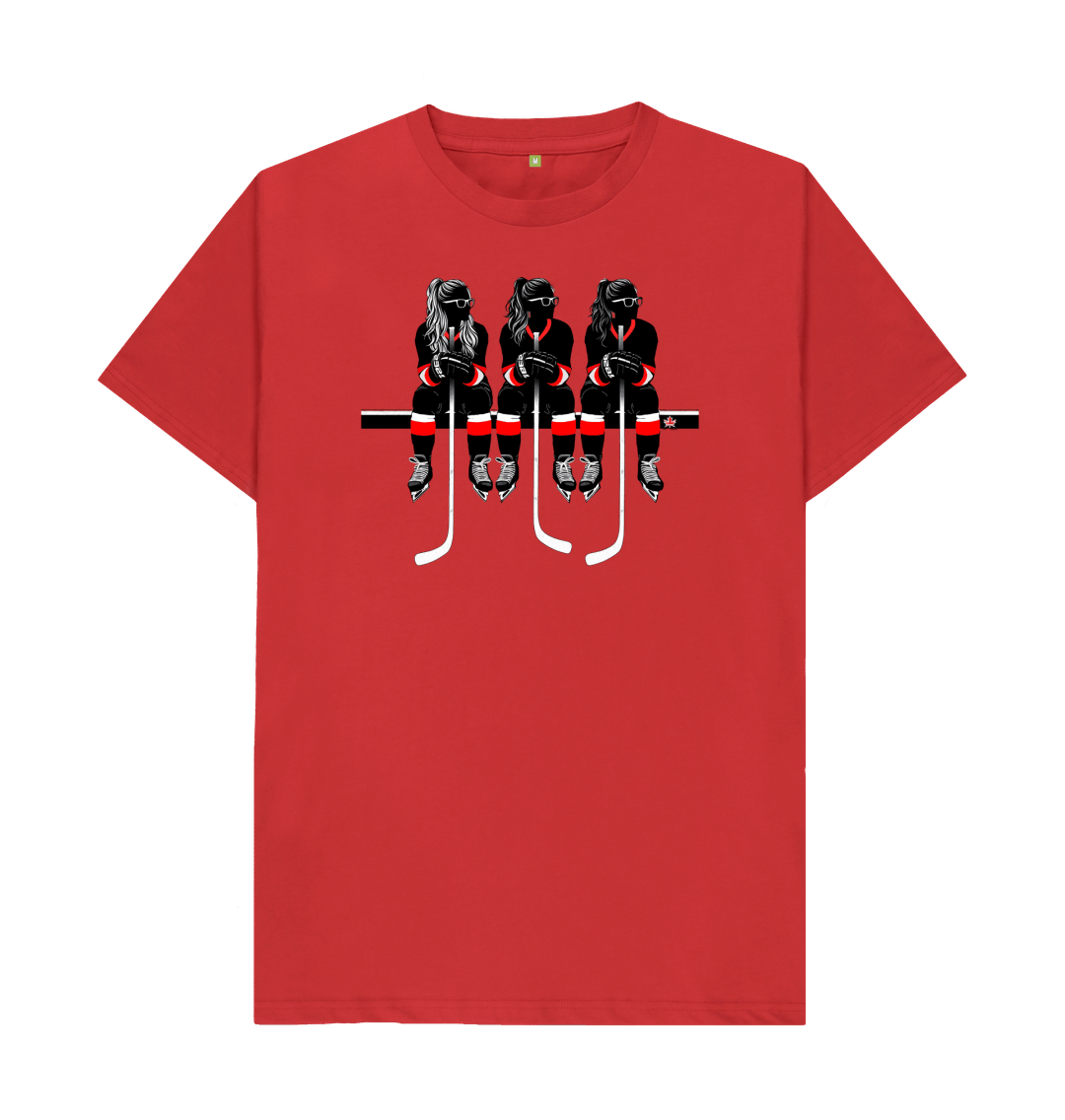 Red Red-White Bench Unisex t-shirt