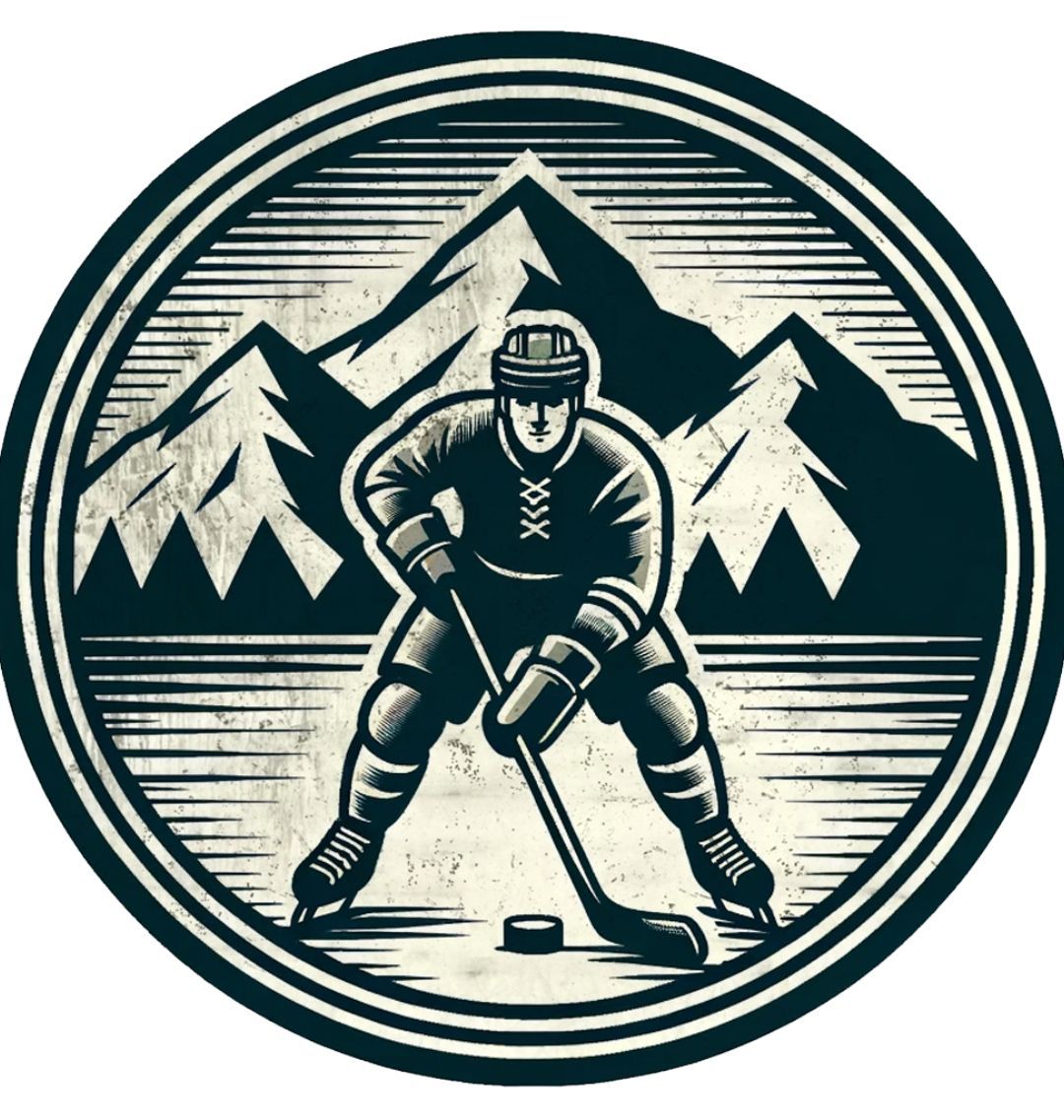 Retro- Faceoff Vintage Ice Hockey Triumph - BritBoyDesigns