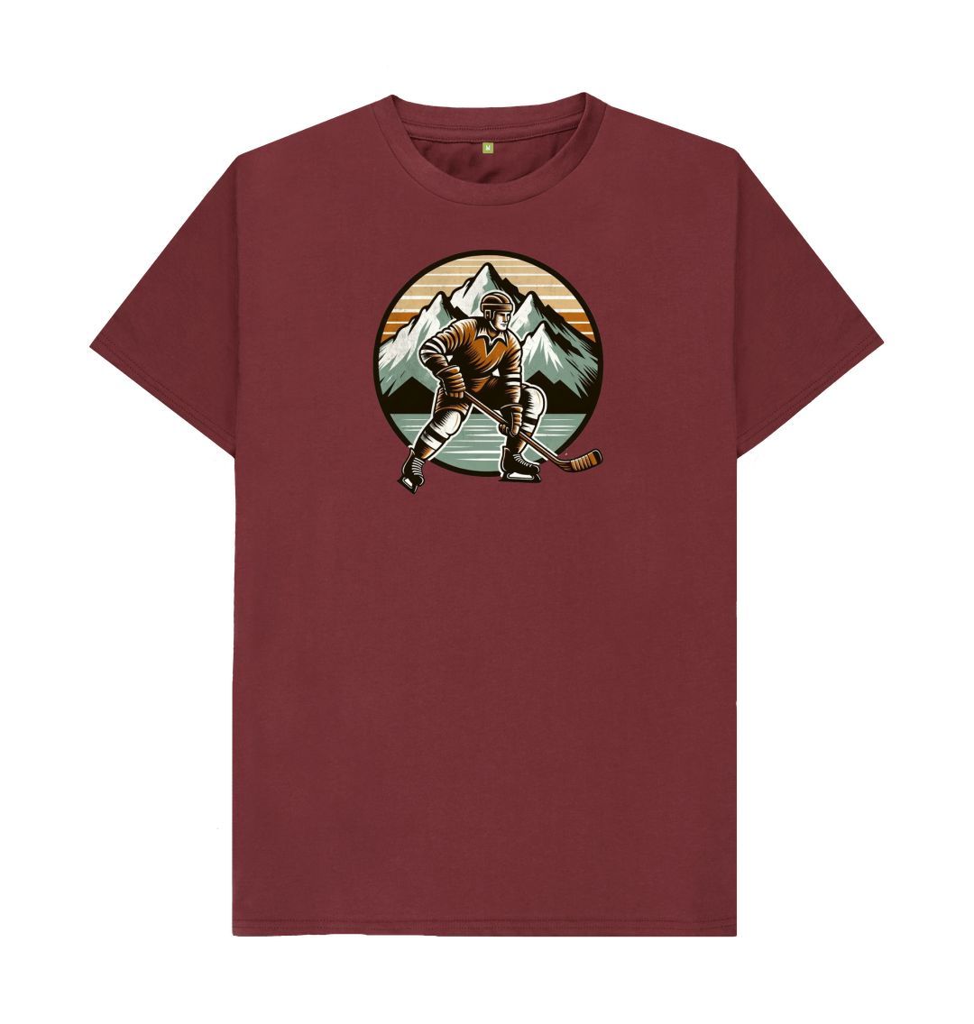 Vintage Mountaineer Ice Hockey T-Shirt