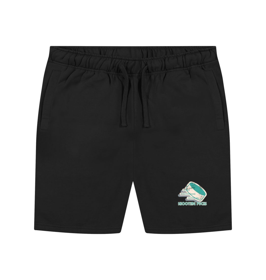 Black Shooting Pucks Shorts